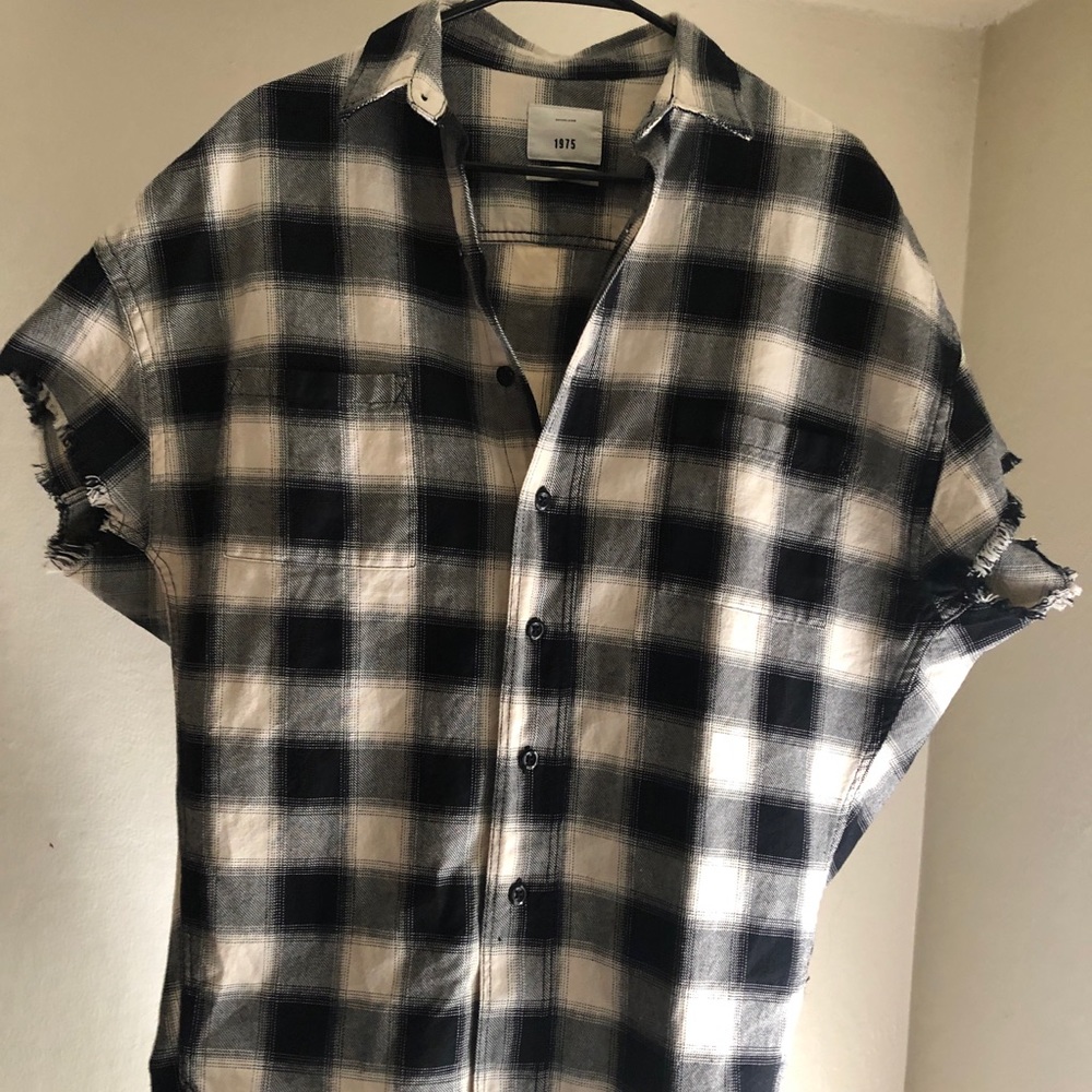 Original Denim 1975 Zara Fog Sleeveless Oversized